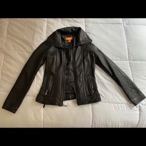 KORS BY MICHAEL KORS LEATHER JACKET
